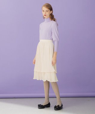 TOCCA 【洗える！】STAIRWAY スカート ベージュ系
