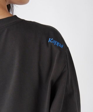 OP／FILA 【Kappa】フロントグラフィック ロンT ブラック