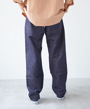 WHITE MAILS 【UNISEX】DENIM イージーパンツ コン