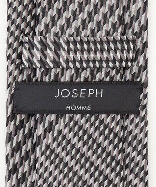 JOSEPH HOMME 【日本製】アブストラクトグレンチェック　ネクタイ ブラウン系3