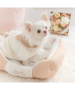 PET PARADISE ペットパラダイス くまさん カドラー 《おやすみ柄》 Ｓ モカ