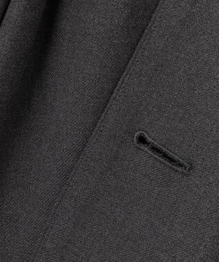 #Newans 【セレモニーにも】〈亀恭子さんコラボ〉サイドギャザージレ グレー