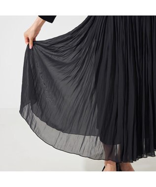 Chacott velour combi dress ブラック（ロベット）