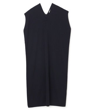 BEIGE， NADIA / サマーニットドレス Navy x Camel