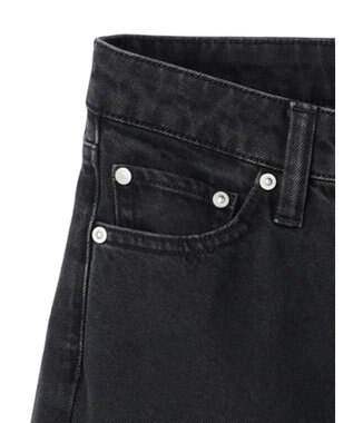 AMERICAN HOLIC マチ付きフレアデニム Black