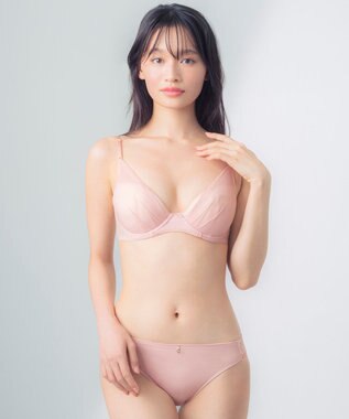 Wing 【マッチミーブラ】 ブラがわたしに合わせてくれる 【グッドデザイン賞受賞】 バストの左右差や個々のバストの状態に対応  KB2011 ウイング／ワコール ピンク