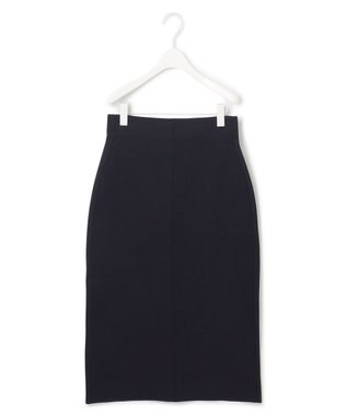 ICB 【洗える】 シンセティックハイゲージ ニットスカート ネイビー系