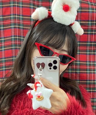 WEGO ミニメリクリお星さまモンスターぬいぐるみキーホルダー ホワイト