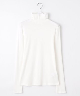 23区 L 【見上愛さん着用/LEE10月号掲載】レイヤードタートル カットソー ホワイト系