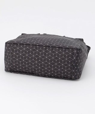 Y'SACCS キュービック×ポイントドット　2WAYトート＆ショルダー　Sサイズ ブラック