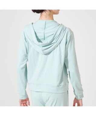 Chacott ◎【Nela ライン】ウォームアップジャケット アクアグリーン