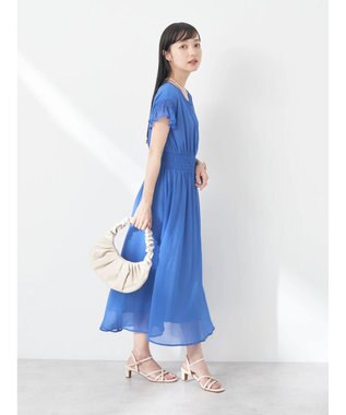 earth music&ecology シャーリングワンピース Black