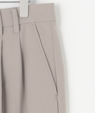 23区GOLF 【23Fondation/MEN】【ストレッチ】ツータックルーズ  テーパードパンツ ベージュ系