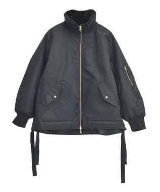 earth music&ecology リバーシブルMA-1 Black