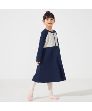 Chacott ★ジップアップワンピース ネイビー