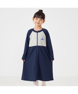 Chacott ★ジップアップワンピース ネイビー