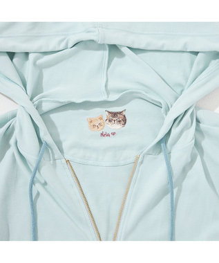 Chacott ◎【Nela ライン】ウォームアップジャケット アクアグリーン