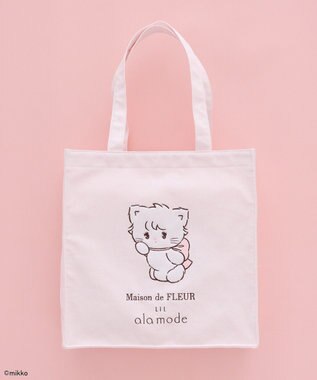 Maison de FLEUR Lil ala mode スクエアトートバッグ