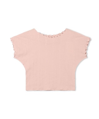 Chacott 【ノーソーイングニット】メロウコンパクトニットTシャツ