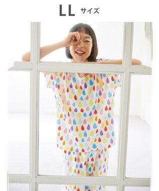 tsumori chisato SLEEP ツモリチサト パジャマ 綿100%(本体) 天竺素材 3分袖 半袖 8分丈 レディース UDT123 /ワコール