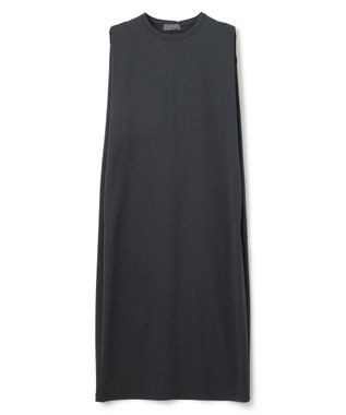 uncrave ダブルフェイスジャージー ワンピース スレート