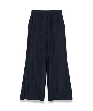 JOSEPH 【洗える】ハボタイ　ワイドレッグトラウザーズ Navy