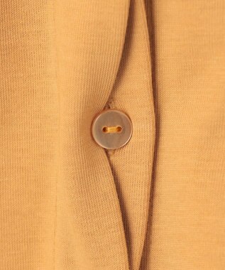 ANY SIS 【UVケア・接触冷感】汗ジミ防止加工カット ブラウス マスタード