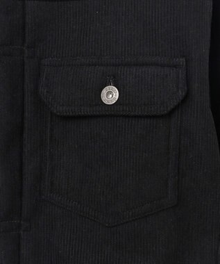J.PRESS YORK STREET 【UNISEX】コーデュロイ Gジャン ブラック系
