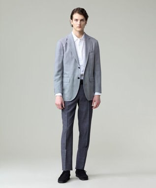 J.PRESS MEN 【WEB・一部店舗限定】ファインハウンドトゥース ジャケット ネイビー系4