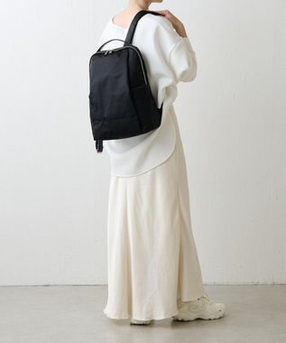 russet ＜背面メッシュ仕様＞クラウズナイロンリュックサック(CE-1499) Black