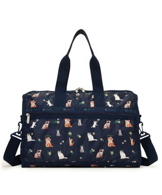 LeSportsac DELUXE MED WEEKENDER/トロピカルミャオキャット トロピカルミャオキャット