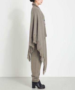 NAVE ウールカシミヤストール ライトグリーン系