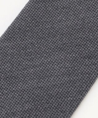 JOSEPH ABBOUD 【日本製】ウールシルクソリッド ネクタイ ライトグレー系