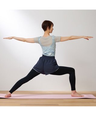 Chacott Chacott BALANCE　リバーシブルショートパンツ ネイビー