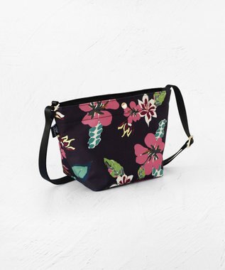TOCCA LOVE MY COLOR CROSSBODY BAG バッグ ブラック（花柄）系5