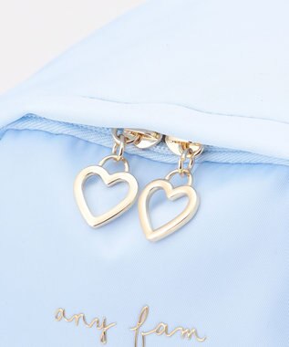 ANY KIDS 【A4サイズ収納可能】リボン リュック サックスブルー