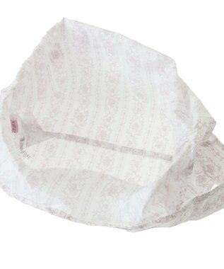 Maison de FLEUR トワルドジュイ調プリントエコバッグ Grayish Pink