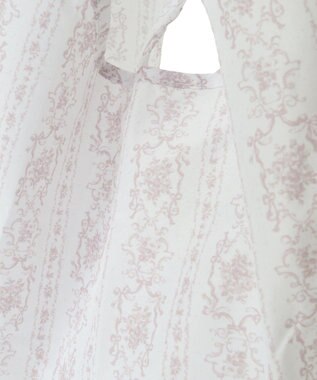 Maison de FLEUR トワルドジュイ調プリントエコバッグ Grayish Pink