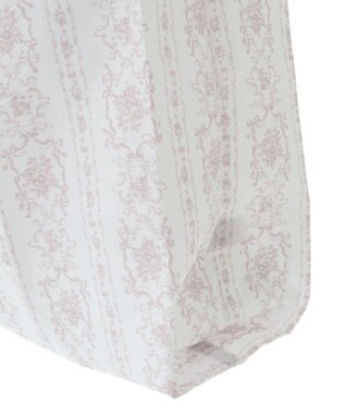 Maison de FLEUR トワルドジュイ調プリントエコバッグ Grayish Pink