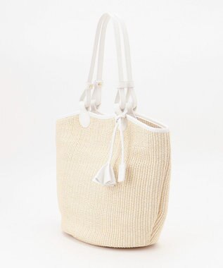 23区 雑材 トートバッグ ホワイト系1