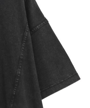 AMERICAN HOLIC ドロストピグメントショートＴシャツ Charcoal Gray