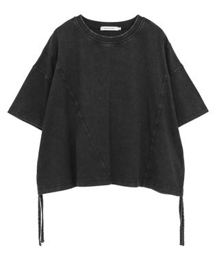 AMERICAN HOLIC ドロストピグメントショートＴシャツ Charcoal Gray