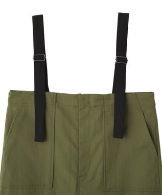 AMERICAN HOLIC 【マルチ機能】フロントZIPツイルジャンスカ Khaki