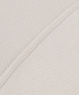 ICB 【WEB限定・洗える】BackSatinGeorgette ラッフルブラウス ベージュ系