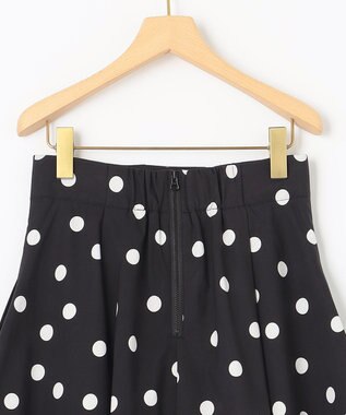 組曲 L 【組曲×setsuko sagittaire】ストレッチプリントスカート ブラック系5