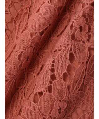 Green Parks ・Ｐｅｔｉｔ　Ｆｌｅｕｒ　フレンチレーシ－ブラウス Pink