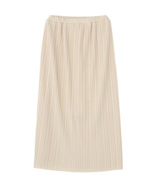 Green Parks プリーツスカート Ecru