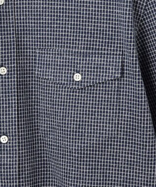 J.PRESS MEN 【KANEMASA JERSEY】ネルジャージータッターソール シャツ / B.D. ネイビー系3