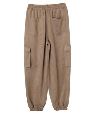 Green Parks ・ＳＵＧＡＲ　ＳＰＯＯＮ　スエードポンチカーゴパンツ Beige
