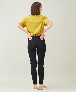 ANY 【美脚見え/お腹周りスッキリ/洗濯機可】スタイルアップスキニー ブラック